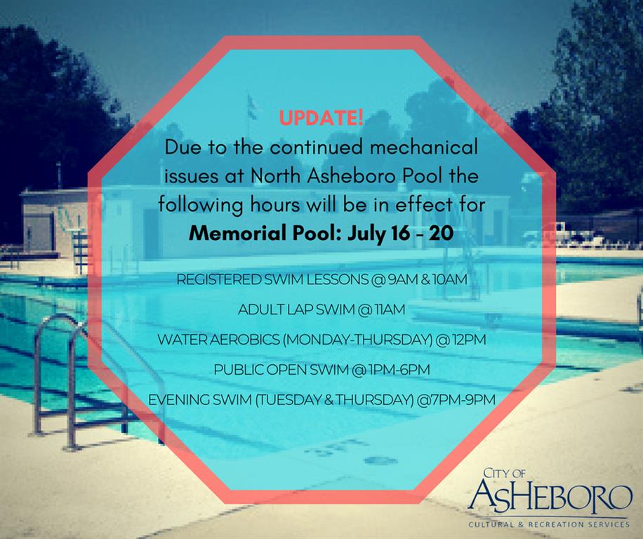 City of Asheboro Cultural & Recreation Services City of Asheboro